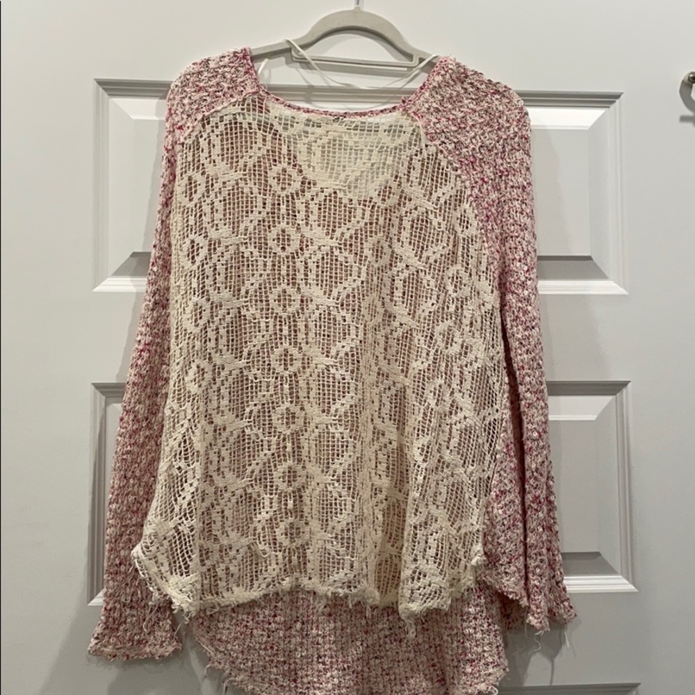 Free People knit sweater!